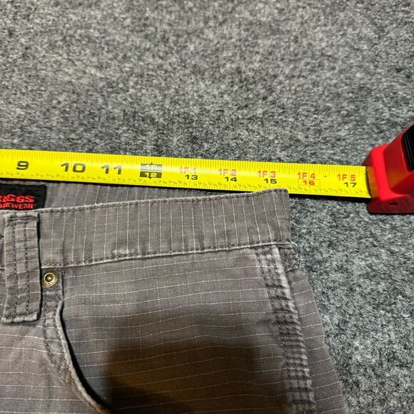 Grey Wrangler Riggs Workwear Pants Distressed Sz 30x30 - Picture 5 of 5